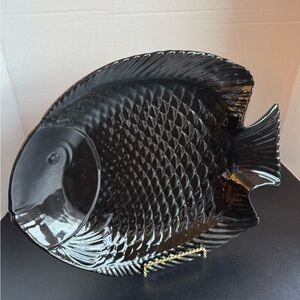 Black Fish large Serving Platter